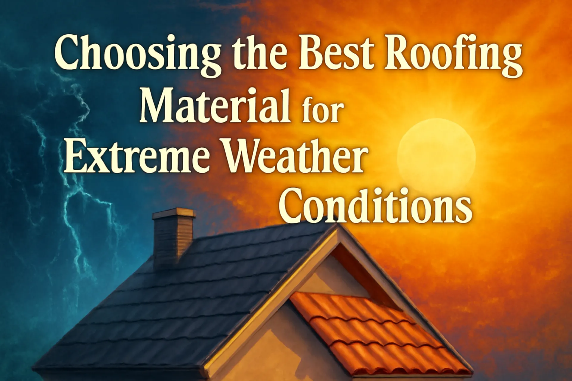 Choosing the Best Roofing Material for Extreme Weather Conditions