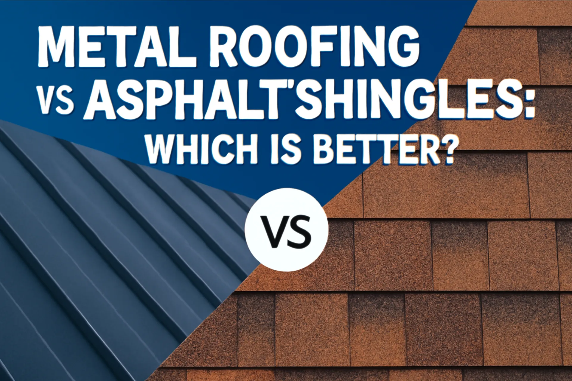Metal Roofing vs Asphalt Shingles: Which is Better?